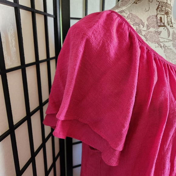 FINAL PRICE Counterparts Sleeveless Pink Top Size 2X - Picture 3 of 10